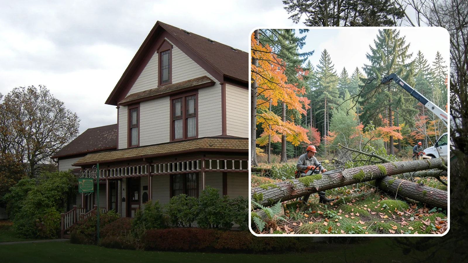 Hazard Mitigation in Sumner, Pierce County, WA - The identification and reduction of tree-related hazards through targeted corrective work.
