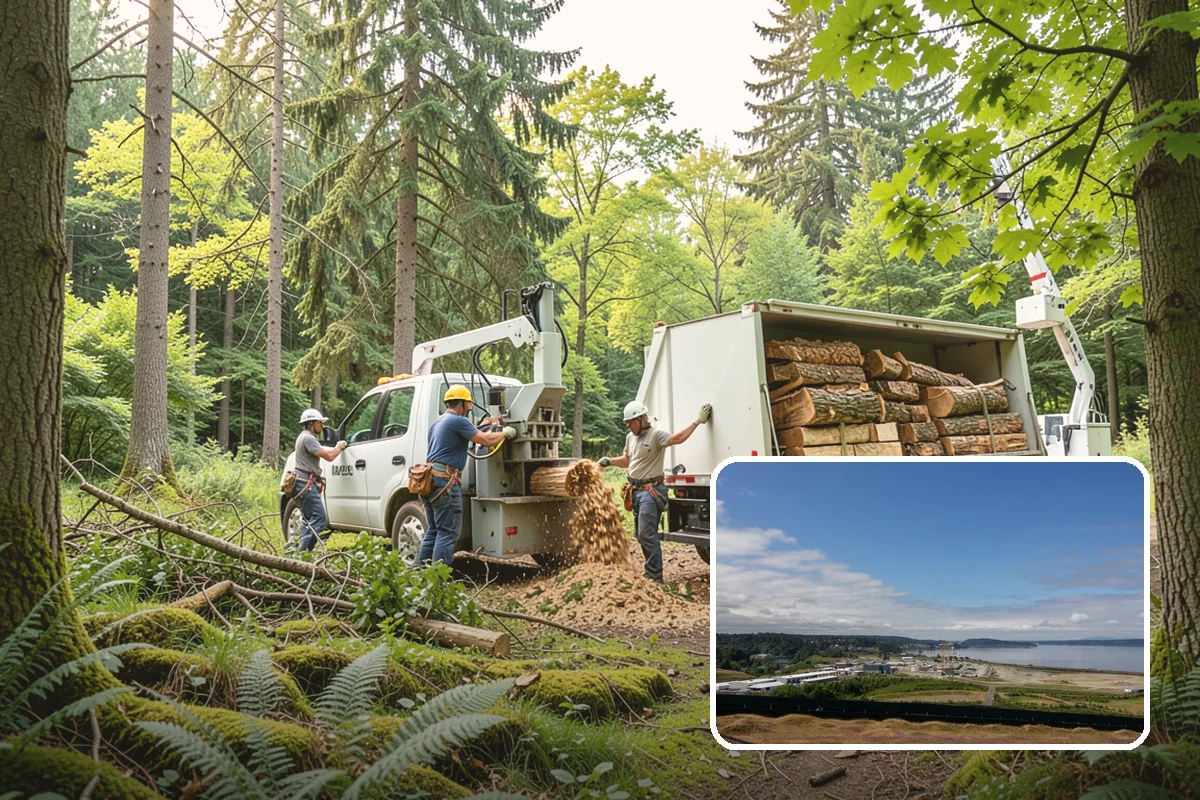 Hazard Mitigation in University Place, Pierce County, WA - Supports long-term tree health and stability