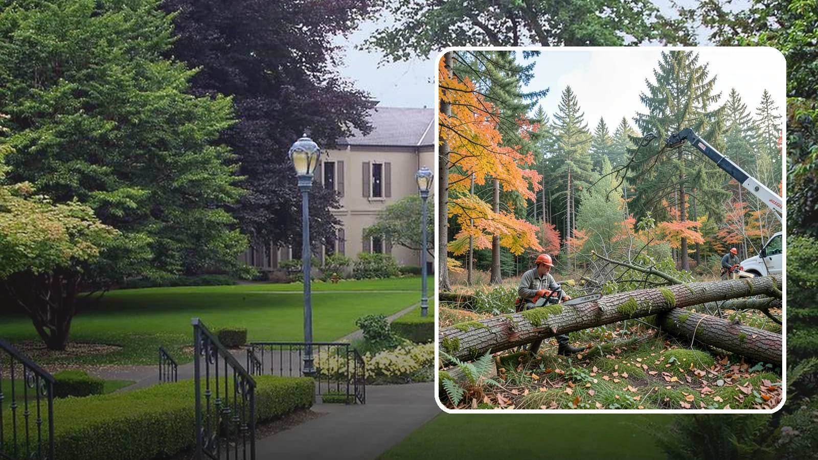 Hazard Mitigation in Woodinville, King County, WA - The identification and reduction of tree-related hazards through targeted corrective work.