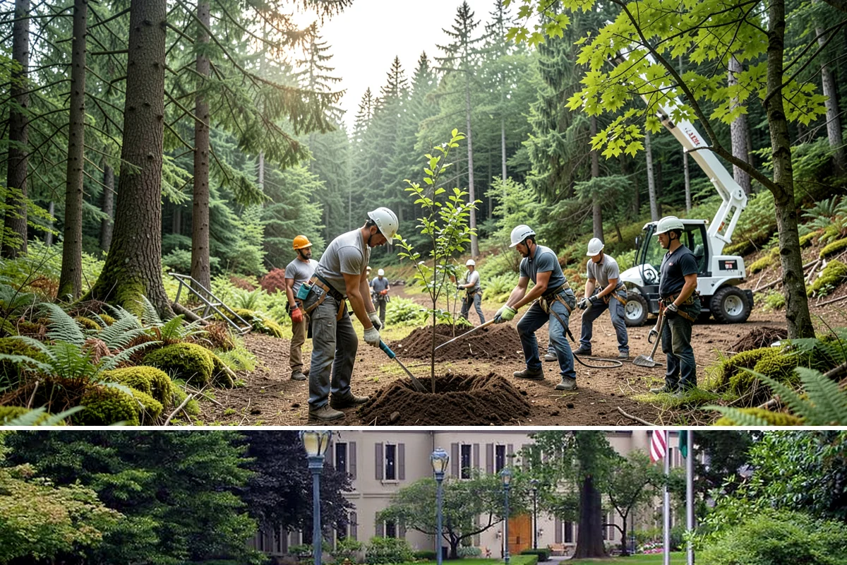 Hazard Mitigation in Woodinville, King County, WA - Work can be performed year-round in the Puget Sound climate but must avoid periods where ground saturation from rain prevents...