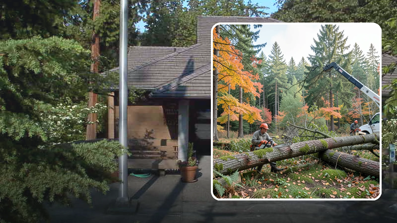 Hazard Mitigation in Yarrow Point, King County, WA - The identification and reduction of tree-related hazards through targeted corrective work.