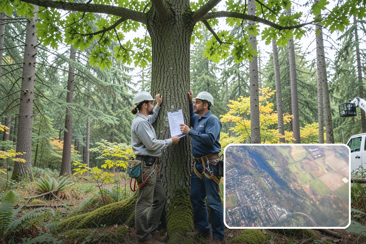Hazardous tree removal in Algona, King County, WA - Removes safety hazards and reduces liability