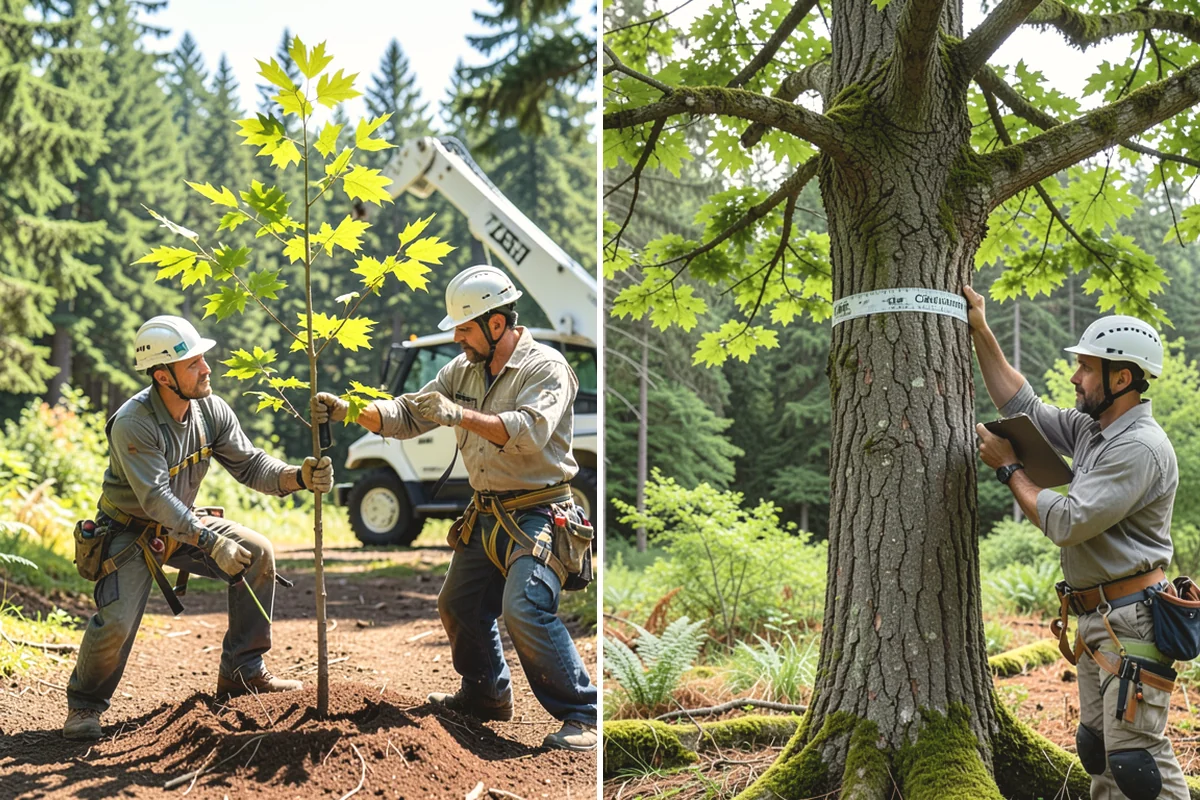 Hazardous tree removal in Anacortes, Skagit County, WA - On-site assessment and hazard evaluation