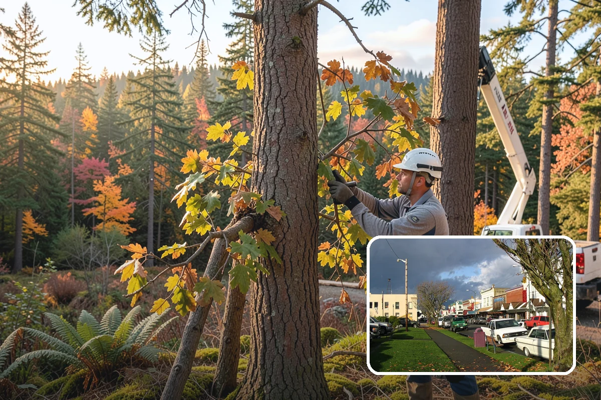 Hazardous tree removal in Arlington, Snohomish County, WA - Removes safety hazards and reduces liability