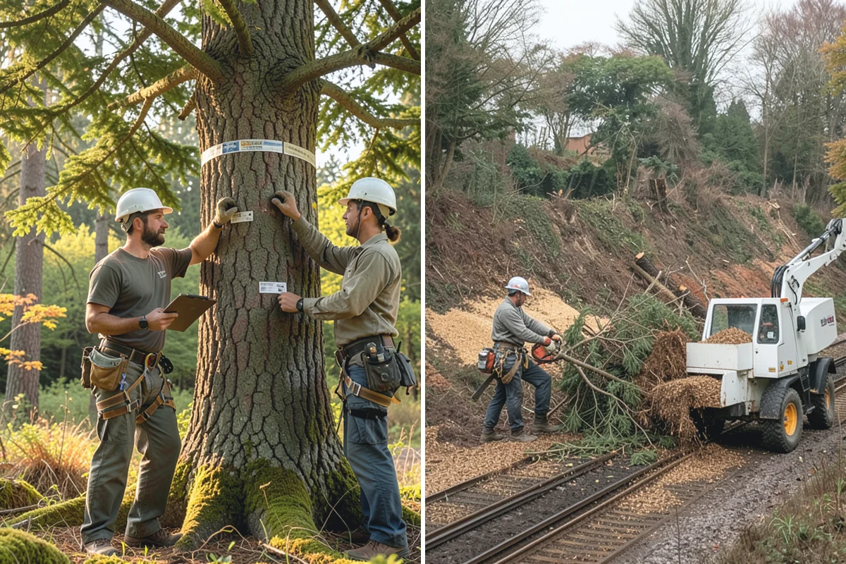 Hazardous tree removal in Buckley, Pierce County, WA - On-site assessment and hazard evaluation