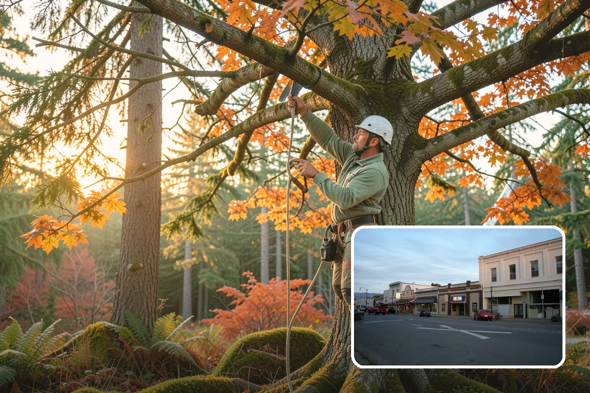 Hazardous tree removal in Burlington, Skagit County, WA - Removes safety hazards and reduces liability