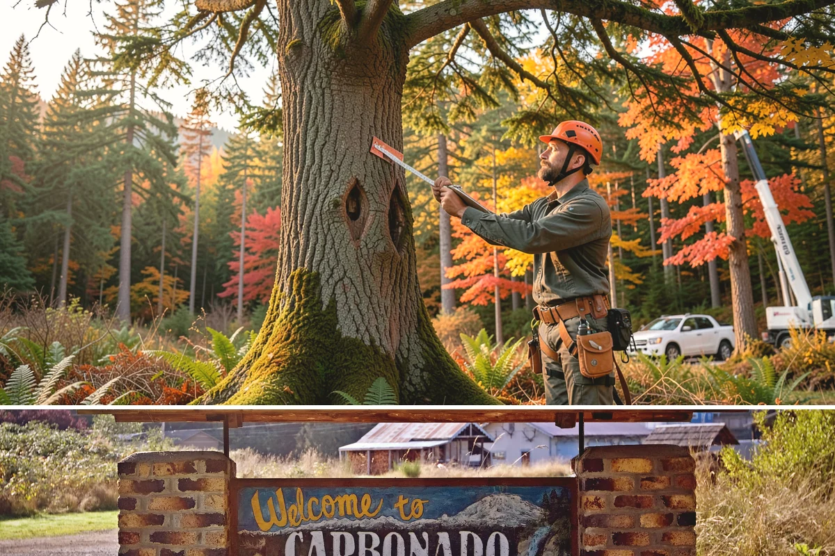 Hazardous tree removal in Carbonado, Pierce County, WA - Work can be performed year-round but may require specialized rigging gear during wet seasons