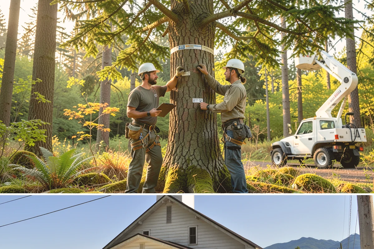 Hazardous tree removal in Concrete, Skagit County, WA - Work can be performed year-round but may require specialized rigging gear during wet seasons