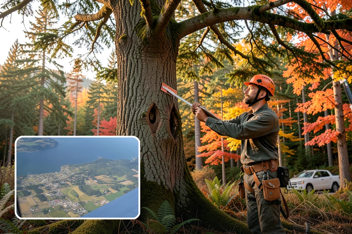 Hazardous tree removal in Coupeville, Island County, WA - Removes safety hazards and reduces liability