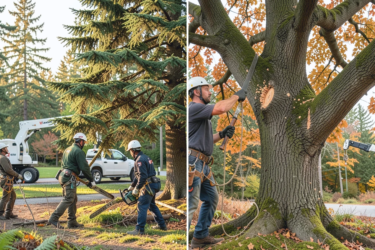 Hazardous tree removal in Darrington, Snohomish County, WA - On-site assessment and hazard evaluation