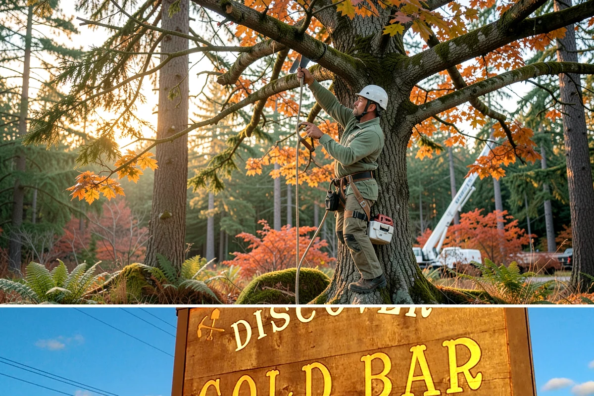 Hazardous tree removal in Gold Bar, Snohomish County, WA - Work can be performed year-round but may require specialized rigging gear during wet seasons