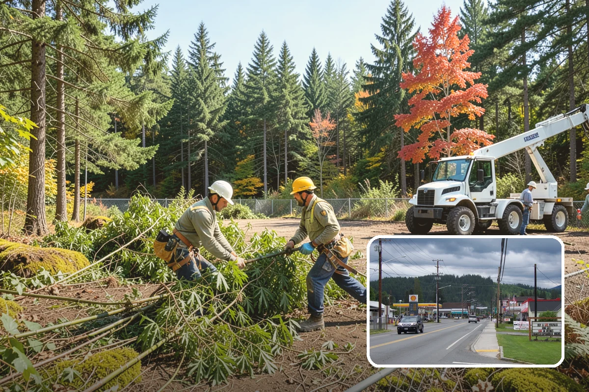 Hazardous tree removal in Granite Falls, Snohomish County, WA - Removes safety hazards and reduces liability