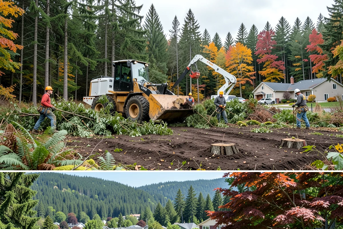 Hazardous tree removal in Index, Snohomish County, WA - Work can be performed year-round but may require specialized rigging gear during wet seasons