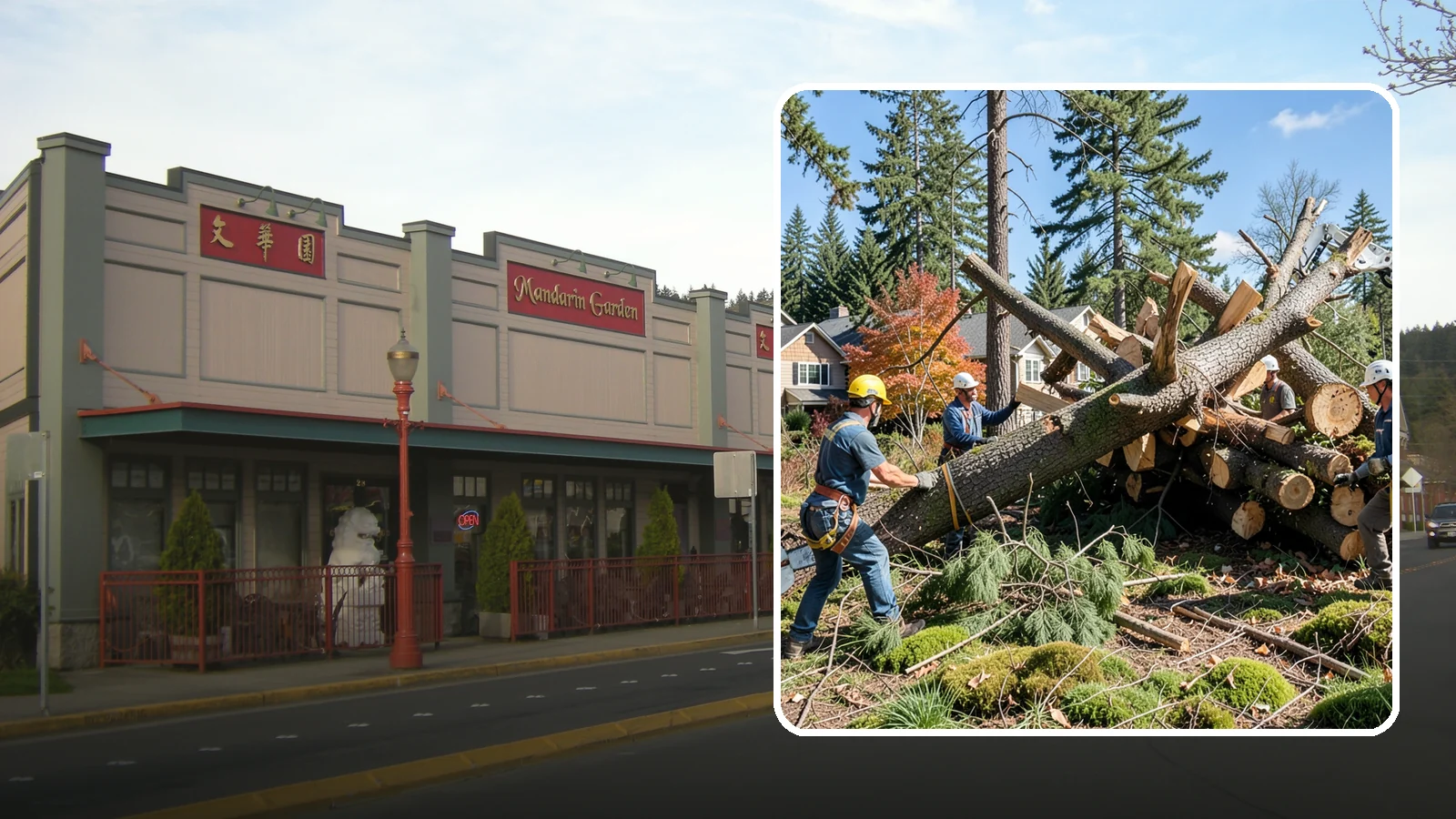 Hazardous tree removal in Issaquah, King County, WA - The controlled removal of trees that pose a safety risk due to structural defects, decay, or dangerous lean.
