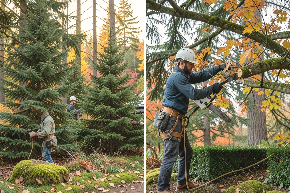 Hazardous tree removal in Issaquah, King County, WA - On-site assessment and hazard evaluation
