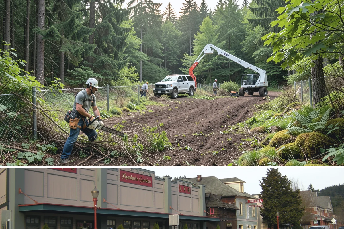Hazardous tree removal in Issaquah, King County, WA - Work can be performed year-round but may require specialized rigging gear during wet seasons