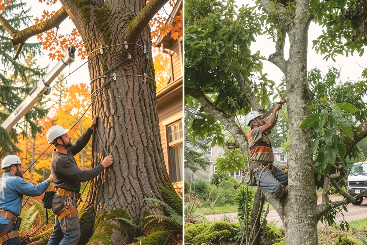 Hazardous tree removal in Kirkland, King County, WA - On-site assessment and hazard evaluation