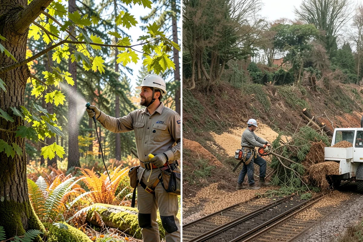 Hazardous tree removal in Lakewood, Pierce County, WA - On-site assessment and hazard evaluation