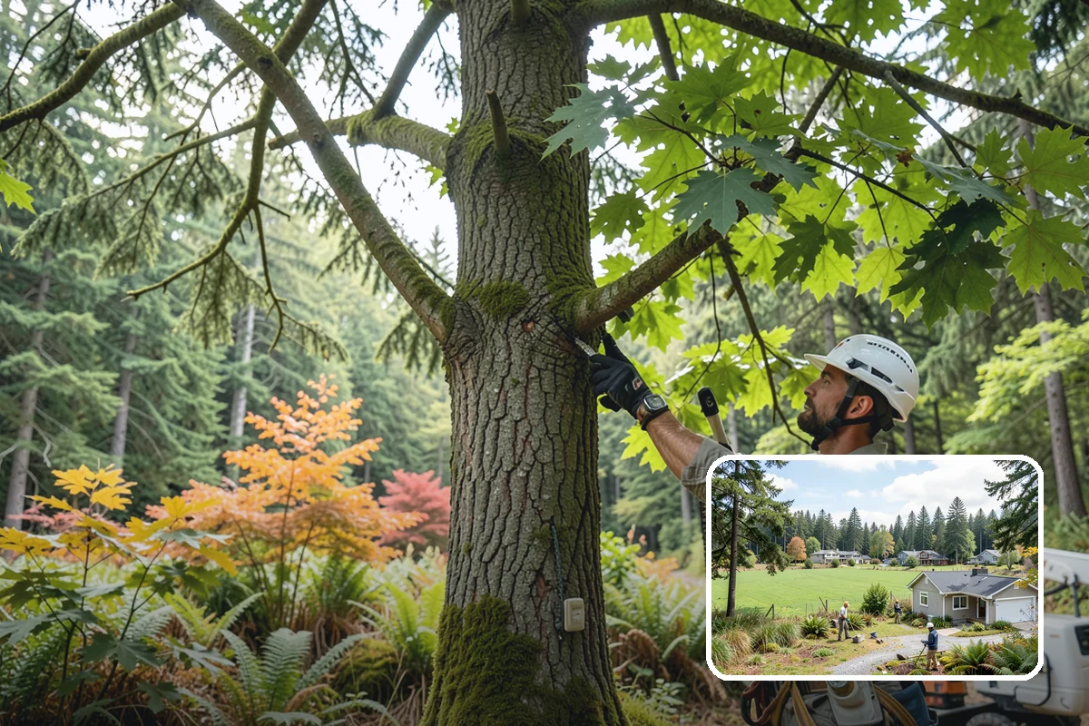 Hazardous tree removal in Lyman, Skagit County, WA - Removes safety hazards and reduces liability