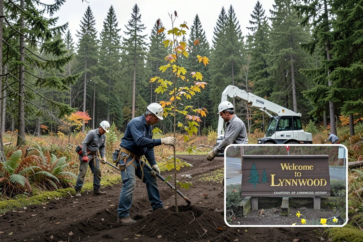 Hazardous tree removal in Lynnwood, Snohomish County, WA - Removes safety hazards and reduces liability