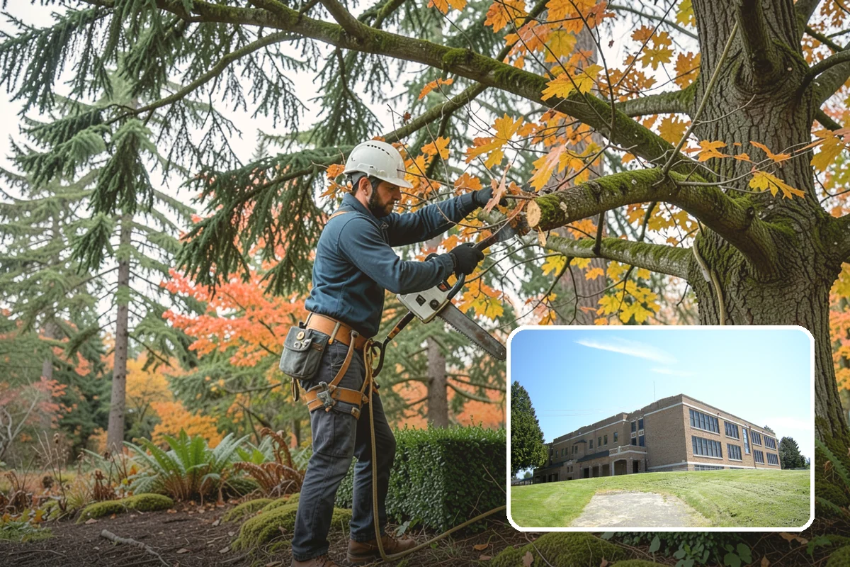 Hazardous tree removal in Maple Valley, King County, WA - Removes safety hazards and reduces liability