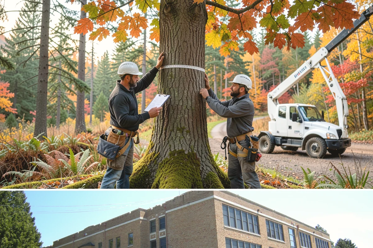 Hazardous tree removal in Maple Valley, King County, WA - Work can be performed year-round but may require specialized rigging gear during wet seasons