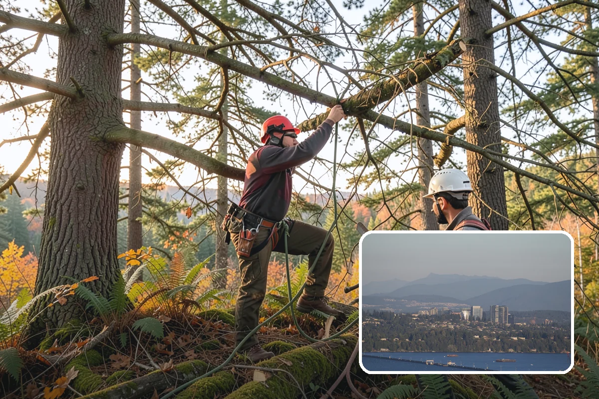 Hazardous tree removal in Medina, King County, WA - Removes safety hazards and reduces liability