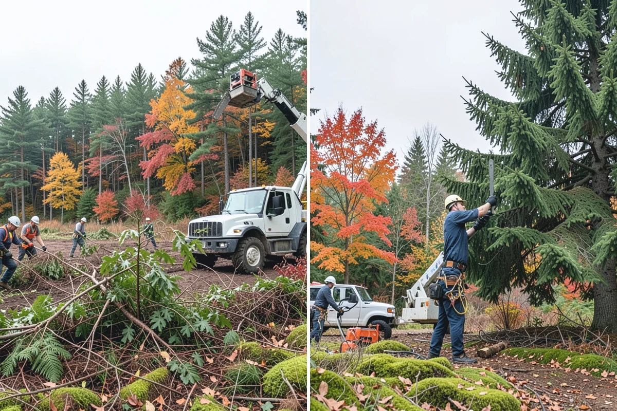 Hazardous tree removal in Medina, King County, WA - On-site assessment and hazard evaluation