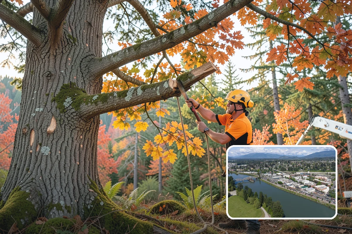 Hazardous tree removal in Mount Vernon, Skagit County, WA - Removes safety hazards and reduces liability