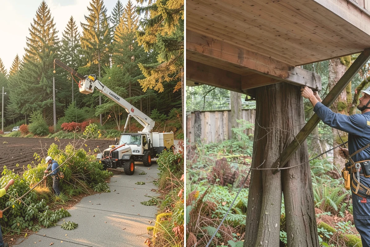 Hazardous tree removal in Mount Vernon, Skagit County, WA - On-site assessment and hazard evaluation