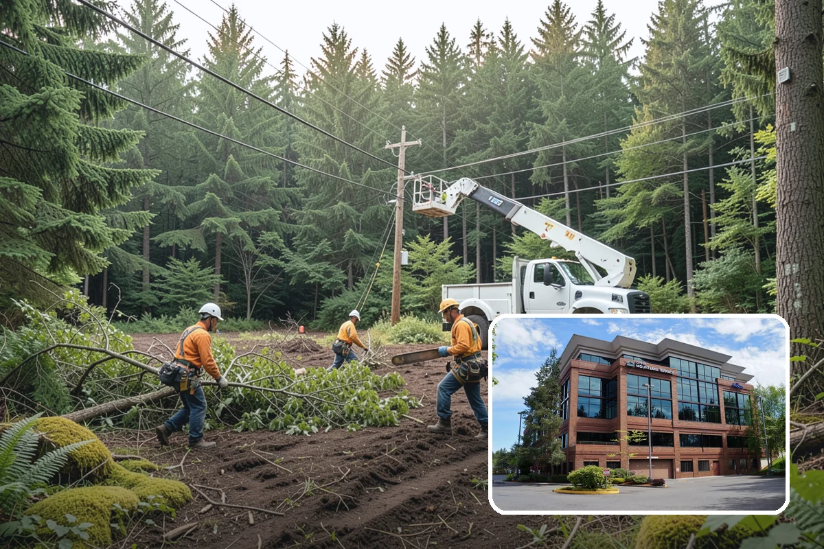 Hazardous tree removal in Mountlake Terrace, Snohomish County, WA - Removes safety hazards and reduces liability