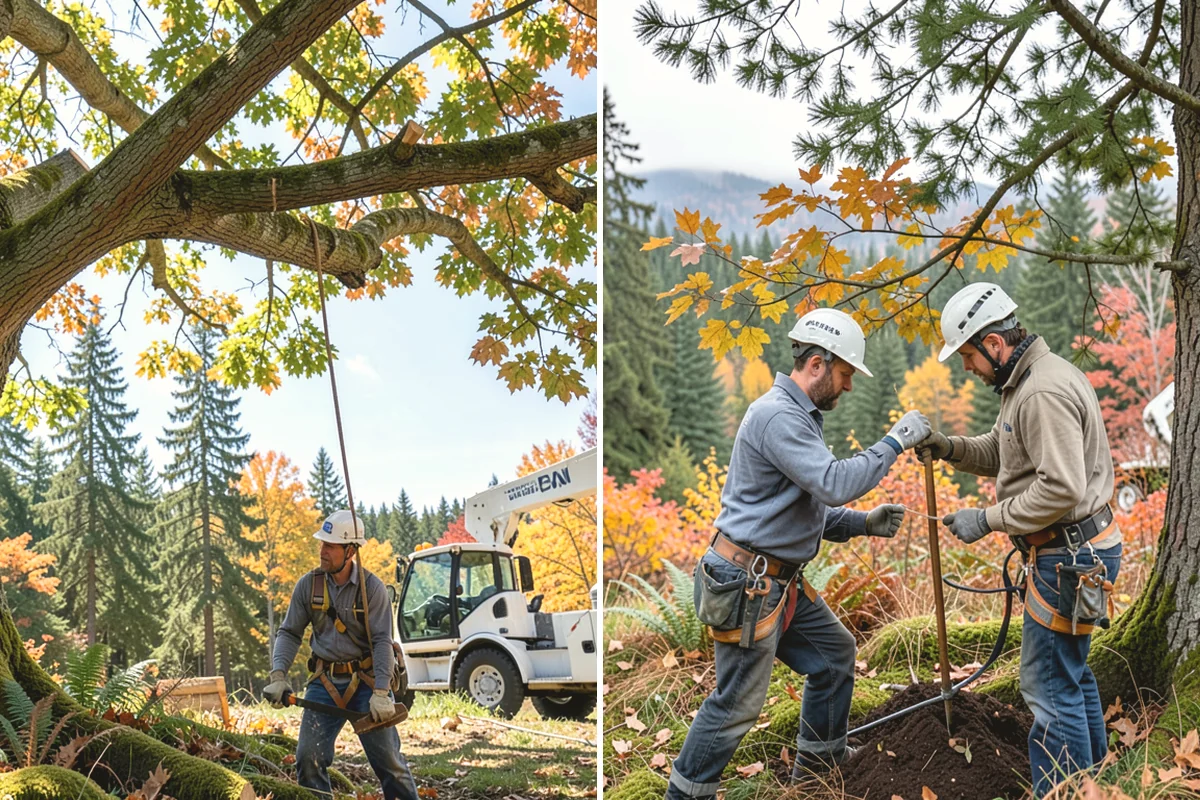 Hazardous tree removal in Mountlake Terrace, Snohomish County, WA - On-site assessment and hazard evaluation