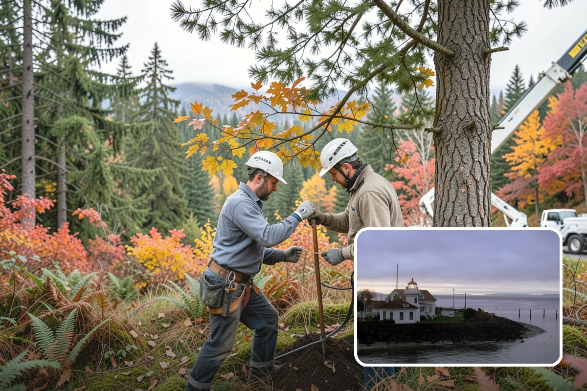 Hazardous tree removal in Mukilteo, Snohomish County, WA - Removes safety hazards and reduces liability