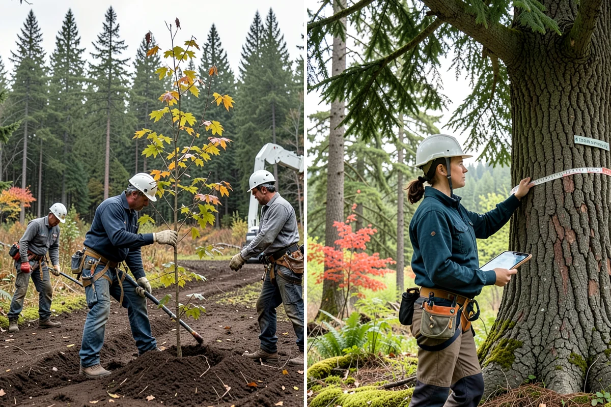 Hazardous tree removal in Normandy Park, King County, WA - On-site assessment and hazard evaluation