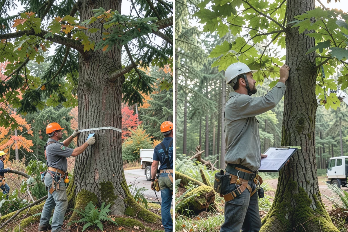 Hazardous tree removal in Renton, King County, WA - On-site assessment and hazard evaluation