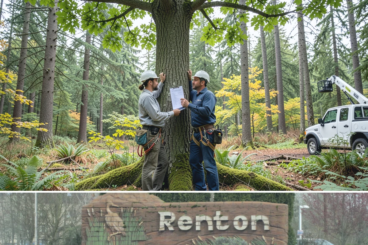 Hazardous tree removal in Renton, King County, WA - Work can be performed year-round but may require specialized rigging gear during wet seasons