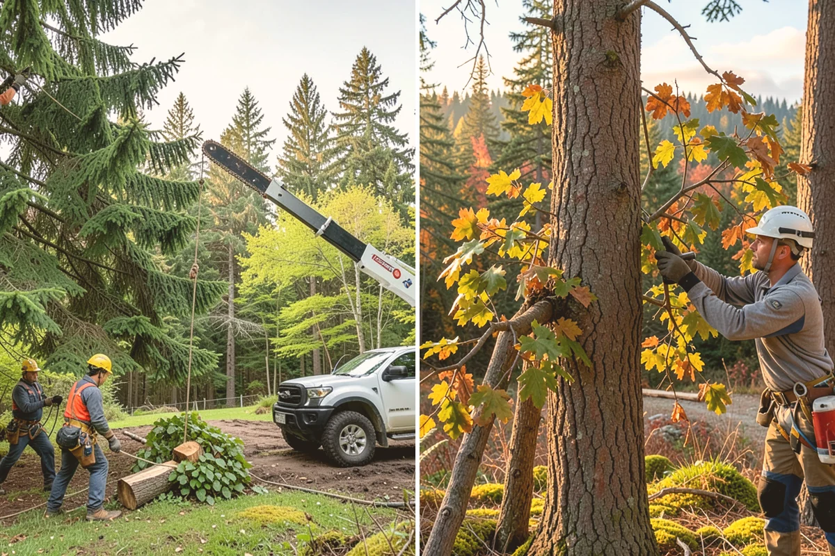 Hazardous tree removal in Snohomish, Snohomish County, WA - On-site assessment and hazard evaluation