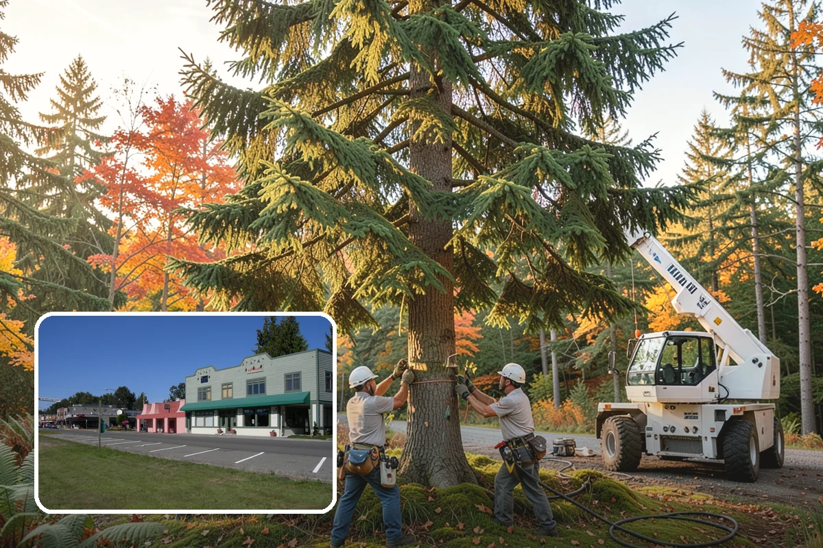 Hazardous tree removal in Snoqualmie, King County, WA - Removes safety hazards and reduces liability