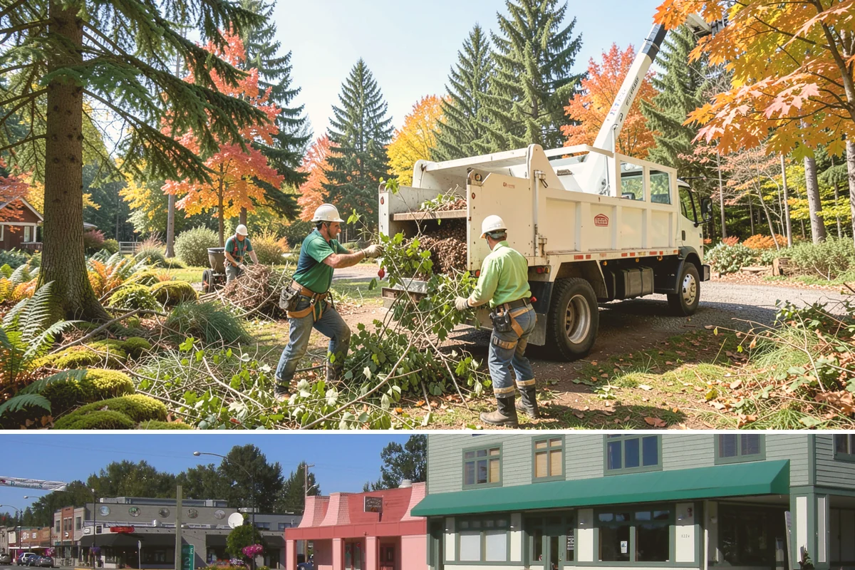 Hazardous tree removal in Snoqualmie, King County, WA - Work can be performed year-round but may require specialized rigging gear during wet seasons