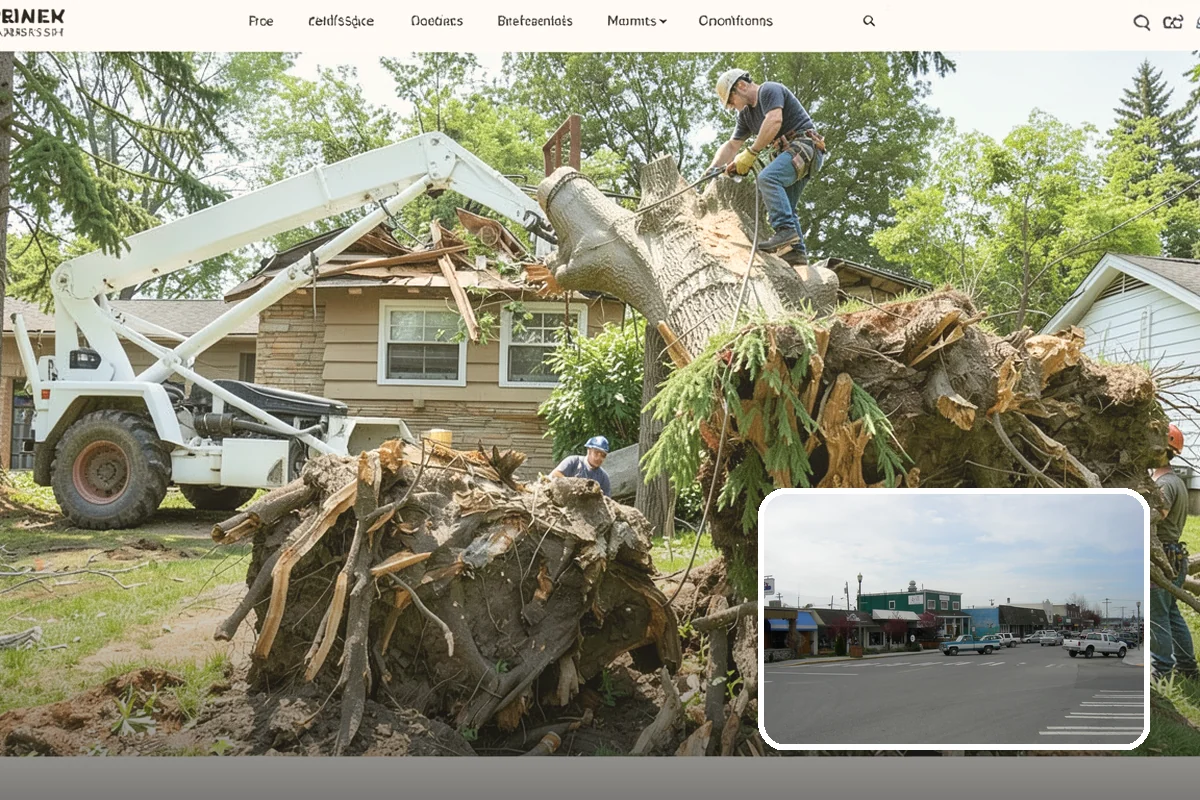 Hazardous tree removal in Stanwood, Snohomish County, WA - Removes safety hazards and reduces liability