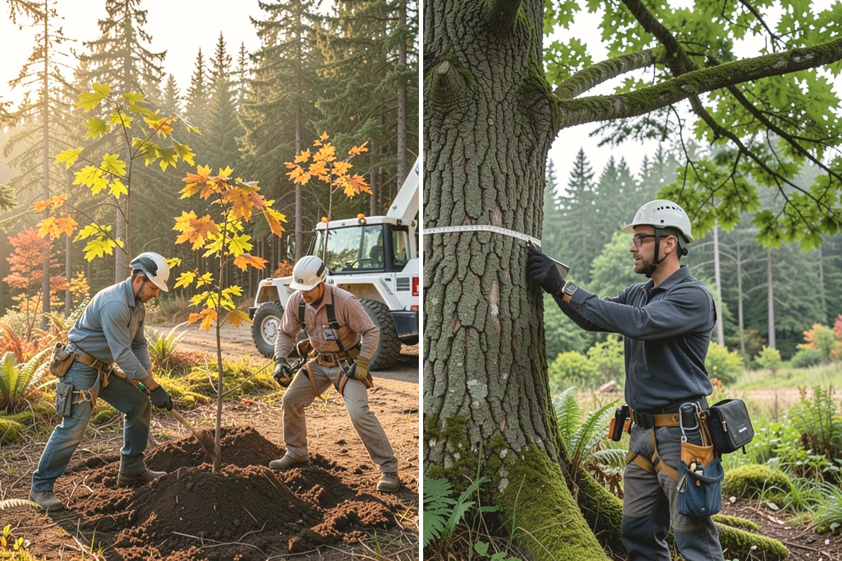 Hazardous tree removal in Tacoma, Pierce County, WA - On-site assessment and hazard evaluation