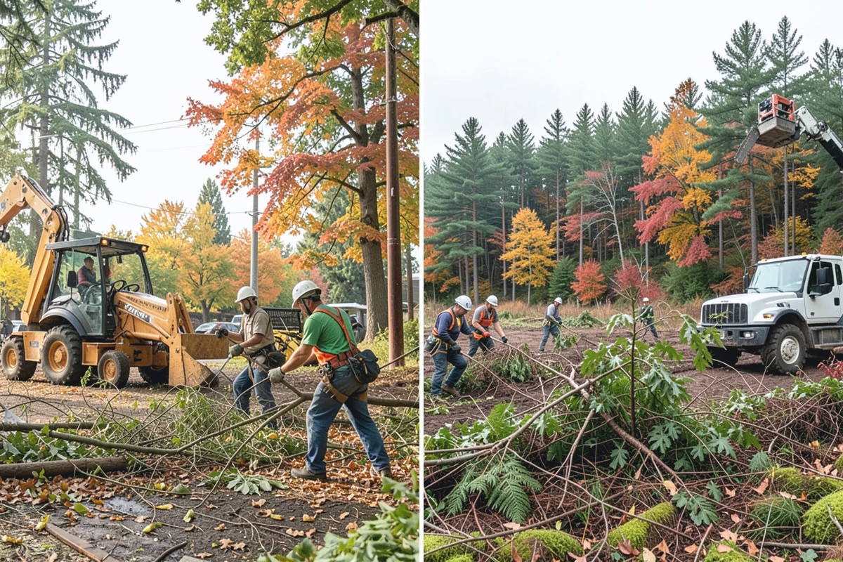 Hazardous tree removal in Wilkeson, Pierce County, WA - On-site assessment and hazard evaluation