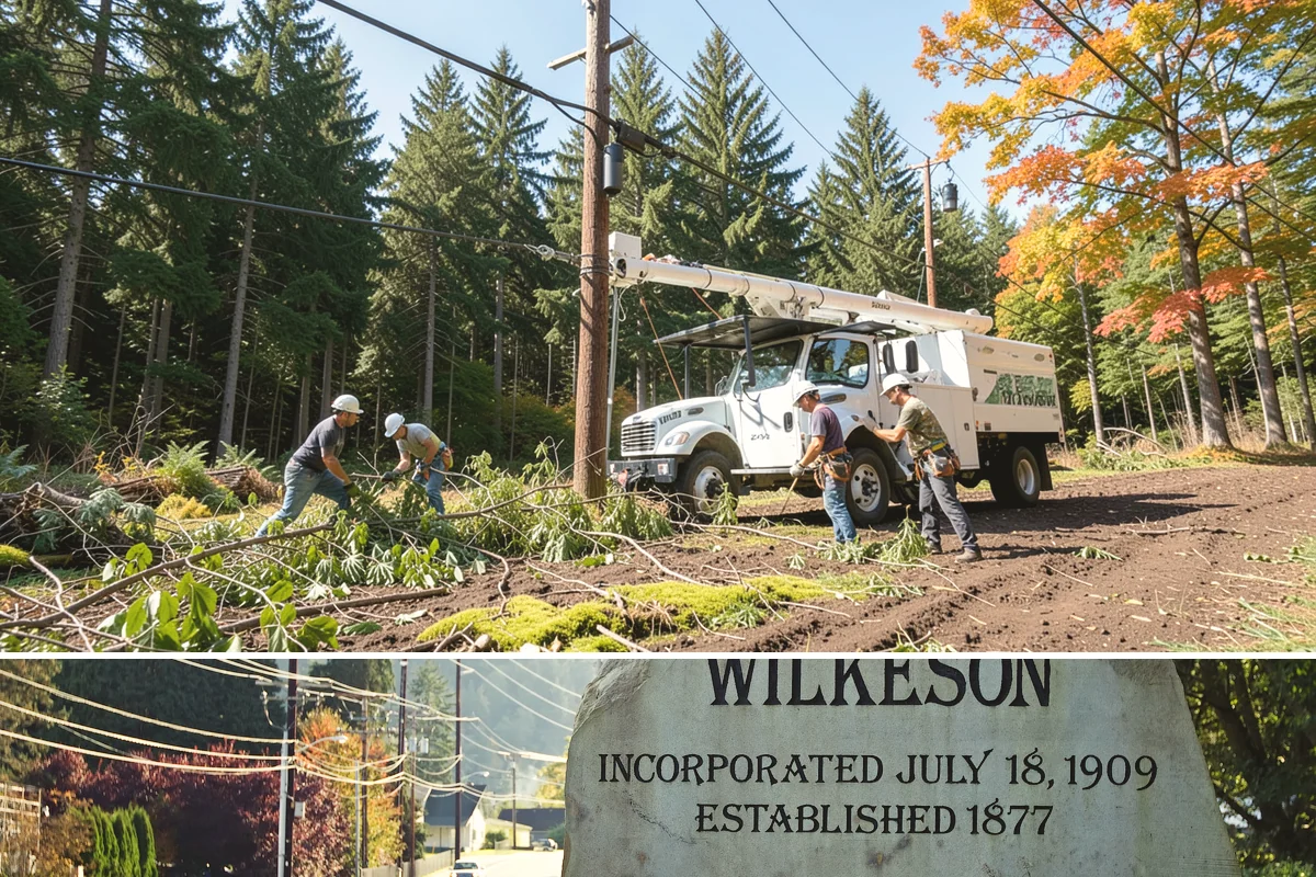 Hazardous tree removal in Wilkeson, Pierce County, WA - Work can be performed year-round but may require specialized rigging gear during wet seasons