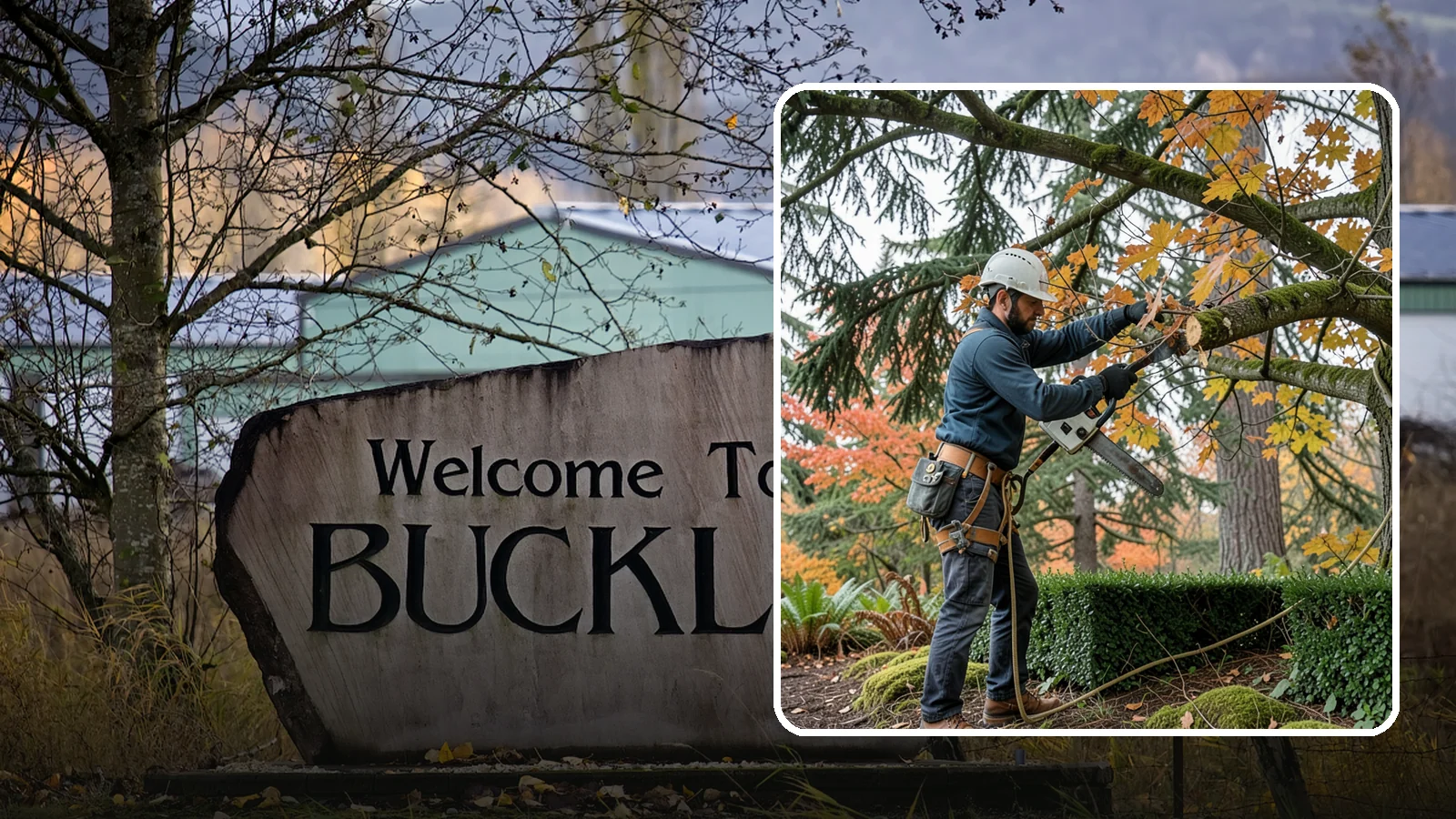 Hedge trimming in Buckley, Pierce County, WA - The shaping and maintenance of hedges.