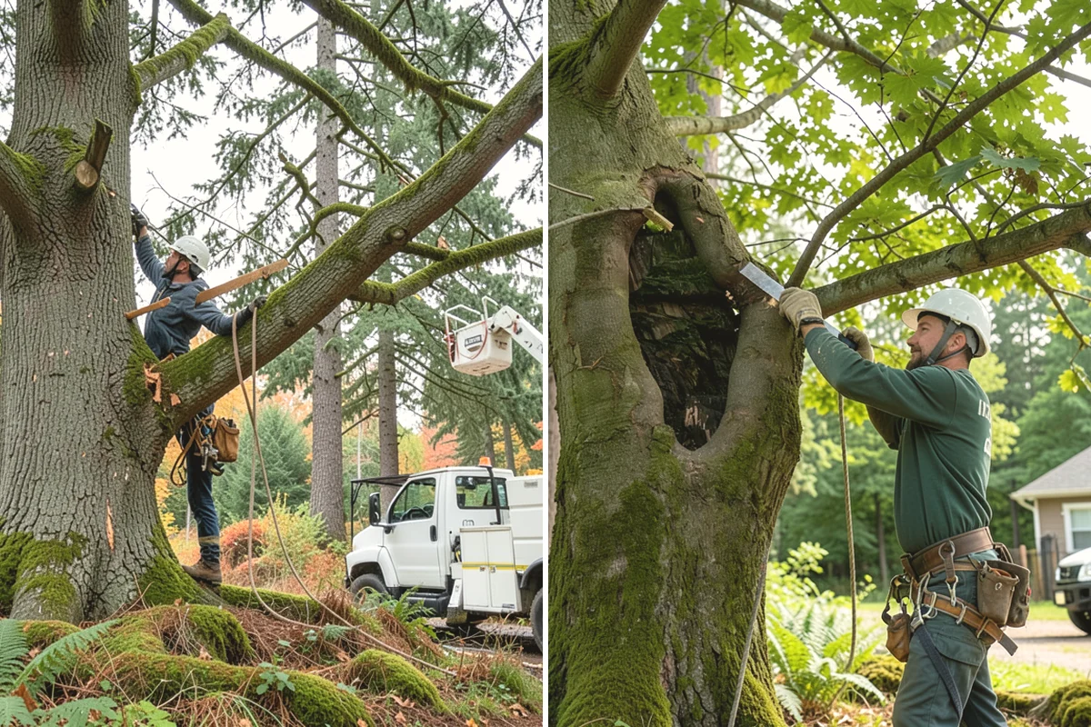 Hedge trimming in Carbonado, Pierce County, WA - Assess plant condition and objectives
