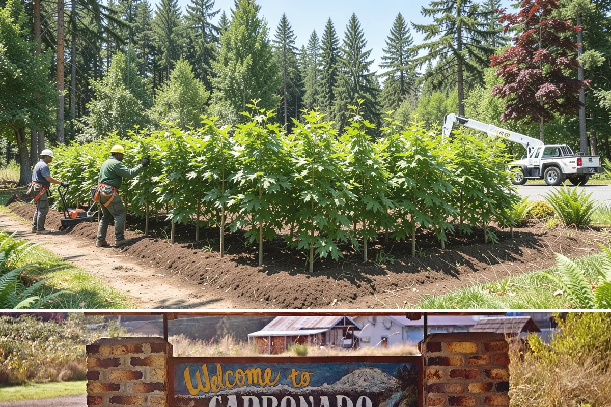 Hedge trimming in Carbonado, Pierce County, WA - In Puget Sound/Pacific Northwest climates, trimming should be performed during dormancy or early spring to avoid disrupting...