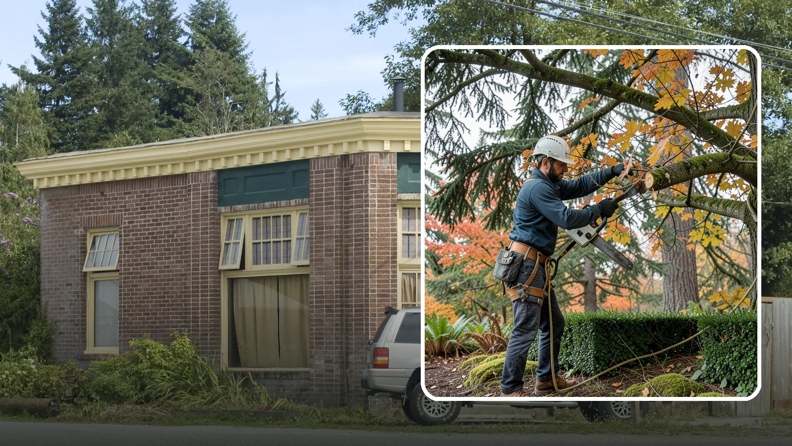 Hedge trimming in Hamilton, Skagit County, WA - The shaping and maintenance of hedges.