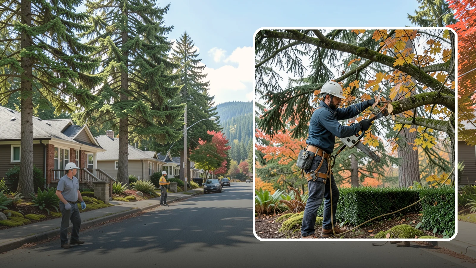 Hedge trimming in Hunts Point, King County, WA - The shaping and maintenance of hedges.