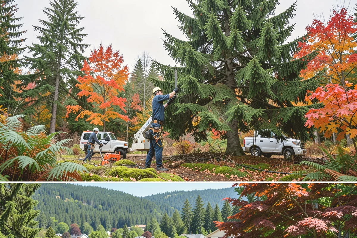 Hedge trimming in Index, Snohomish County, WA - In Puget Sound/Pacific Northwest climates, trimming should be performed during dormancy or early spring to avoid disrupting...