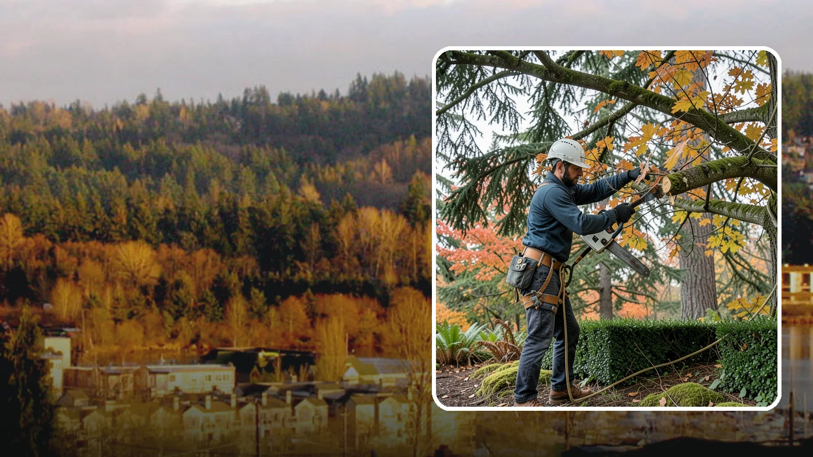 Hedge trimming in Kenmore, King County, WA - The shaping and maintenance of hedges.